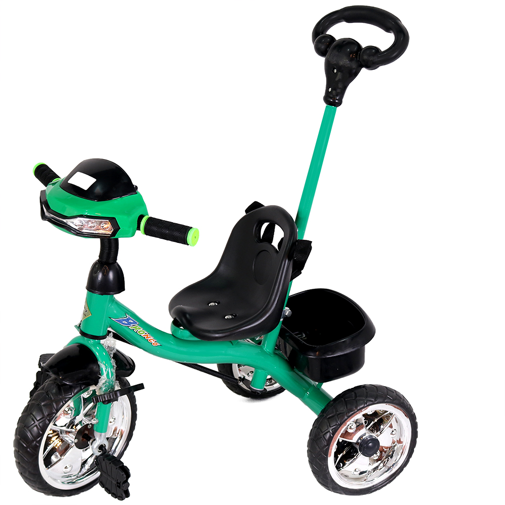 girl tricycle push handle