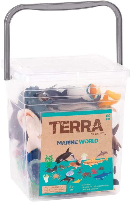 Terra by Battat Marine World Assorted Fish & Sea Creature Animal
