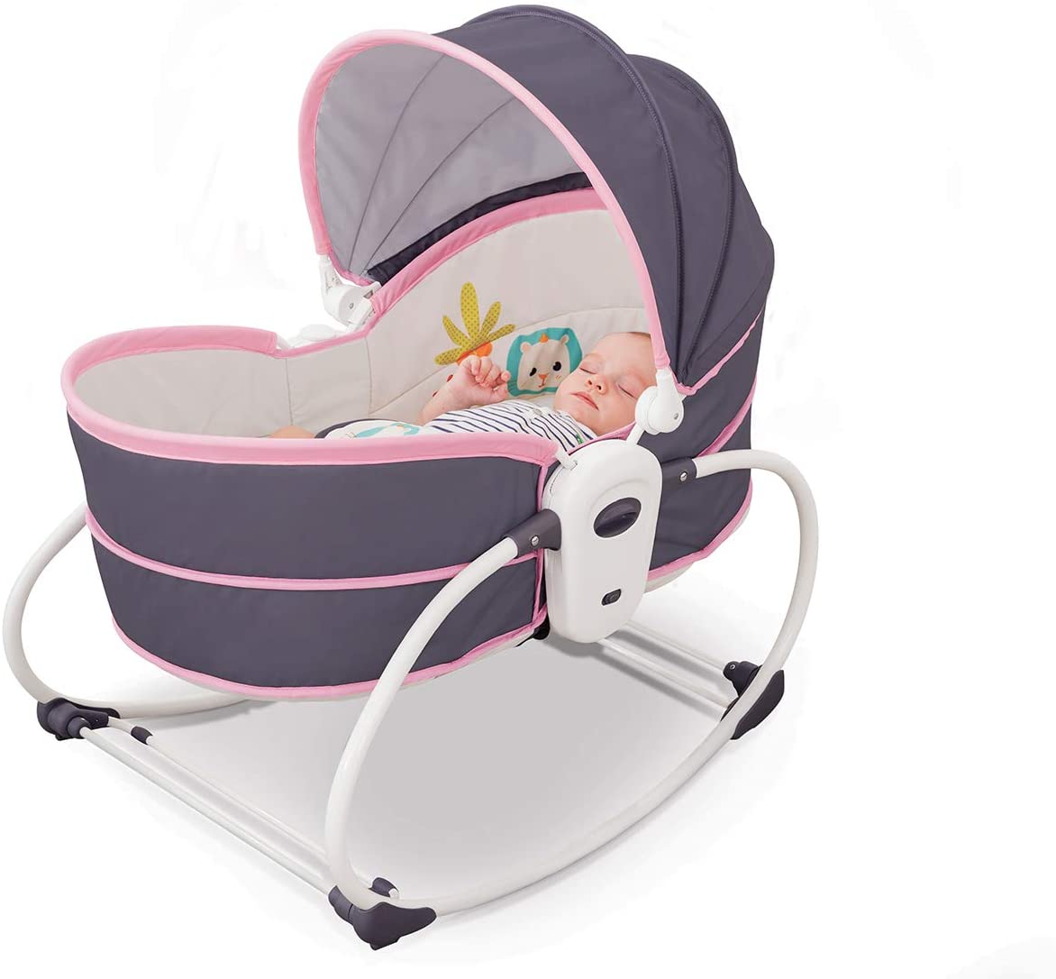 Baby & Rocking Chairs 5 in 1 Cradle Bed (PURPLE) Toys 4 You