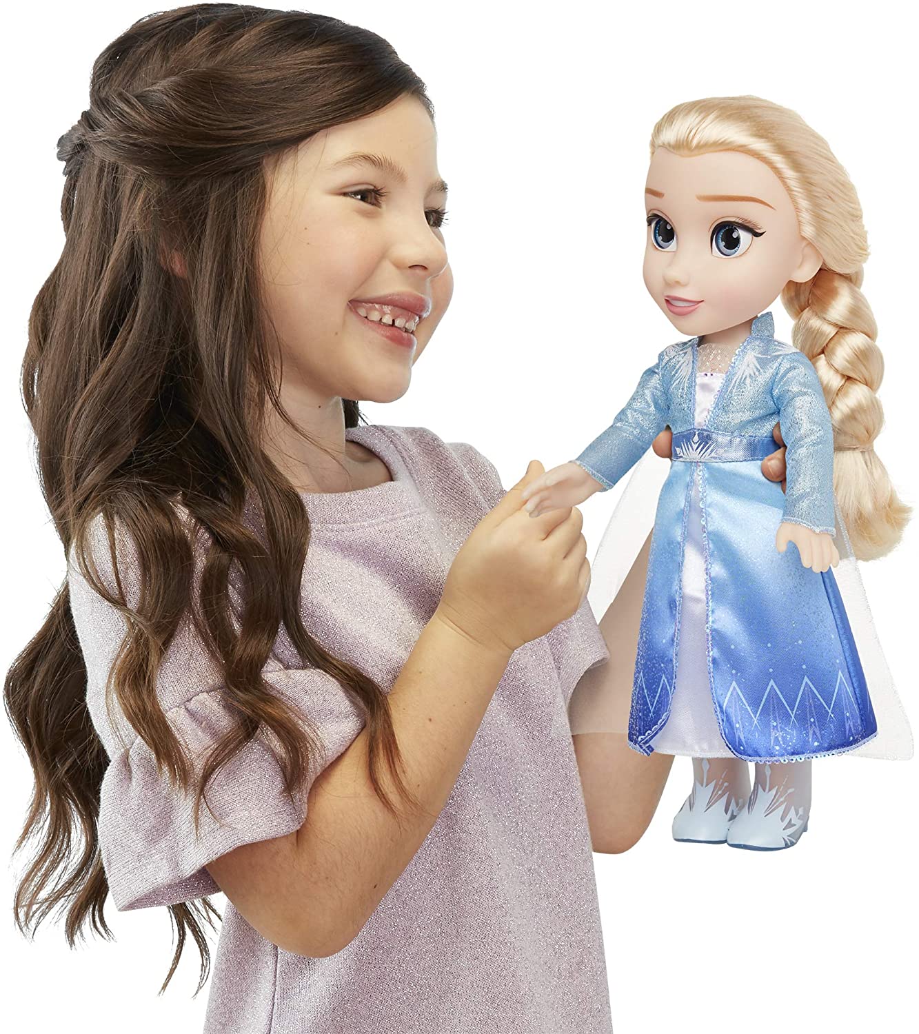 Frozen 2 Elsa Travel Dress Doll, MultiColour, 207054ATL Toys 4 You