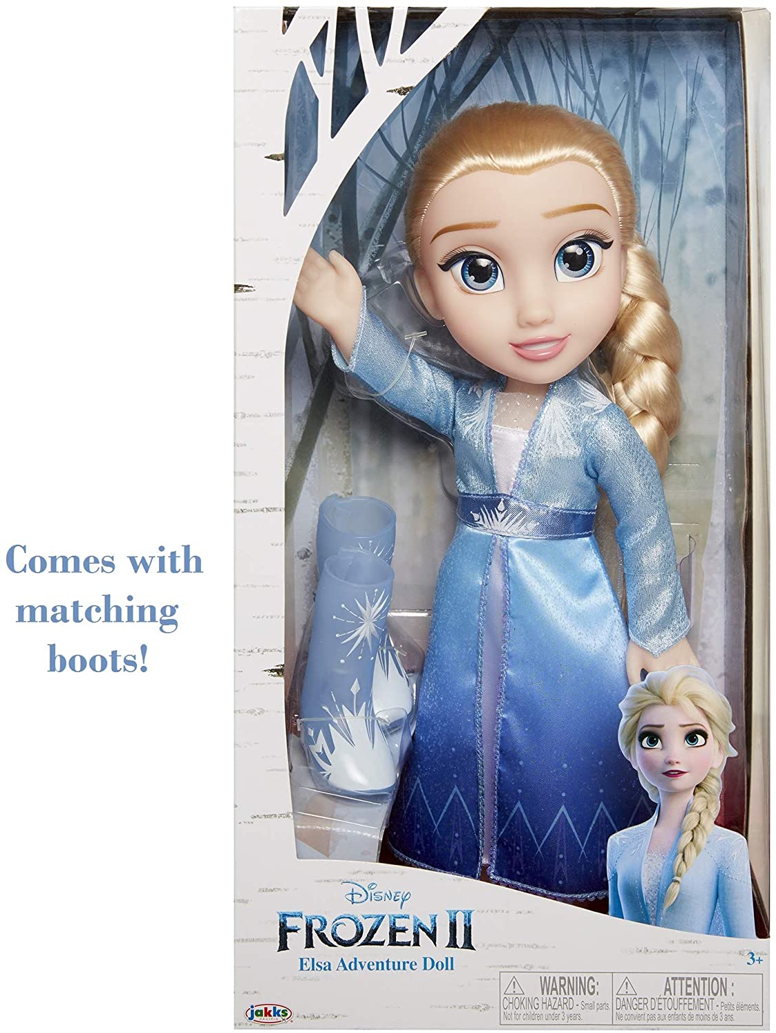 Frozen 2 Elsa Travel Dress Doll, Multi-Colour, 207054-ATL - Toys 4 You