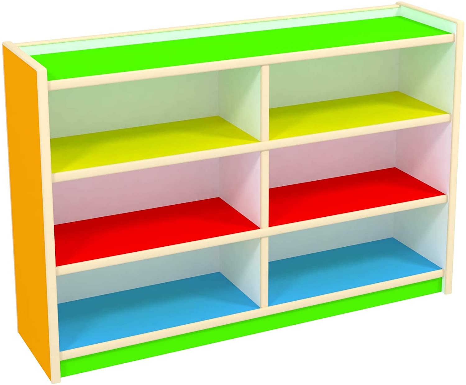 kids wooden bookshelf