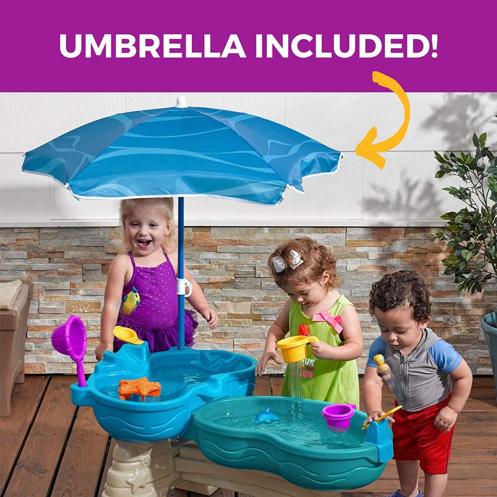 splash and scoop bay with umbrella