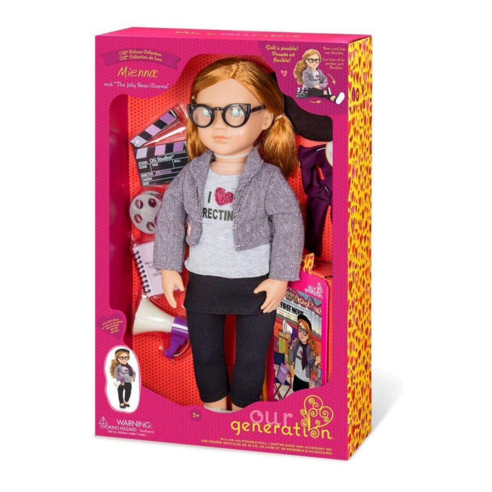 Our Generation Deluxe Mienna Cinema Doll Playset 18 inches Toys 4 You