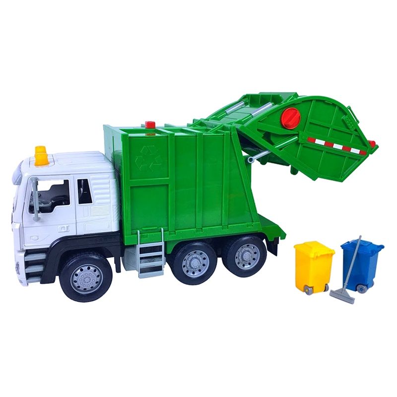 driven recycling truck