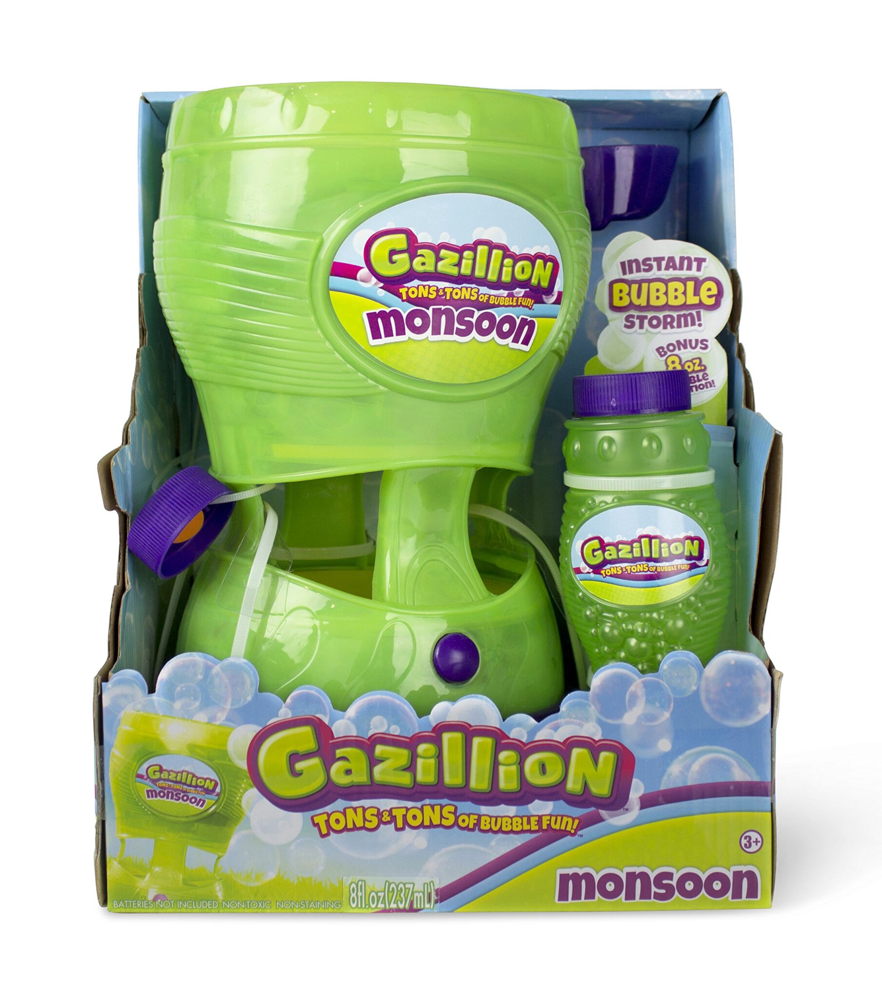Gazillion Machine Monsoon Bubble Toy Green 36194-ATL - Toys 4 You