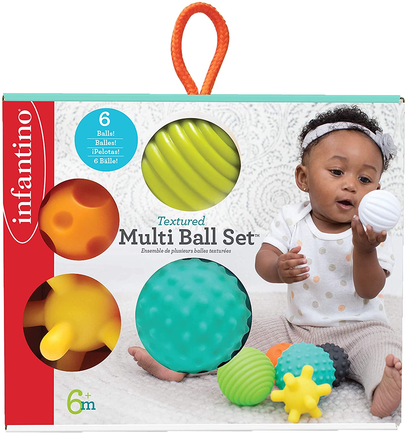 Infantino Textured Multi Ball Set For Toddler - Toys 4 You