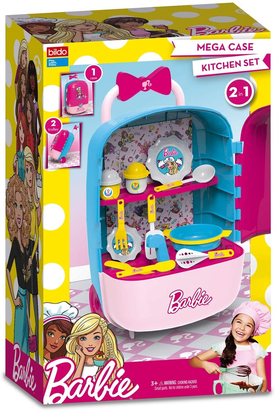 Mega Case Trolley Kitchen Set 2 in 12140FG Toys 4 You